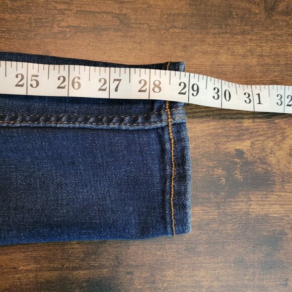 Old Navy Jeans Size 4 Rock Star Skinny 360 Stretch Extra High Rise Dark Wash NWT - Picture 10 of 11